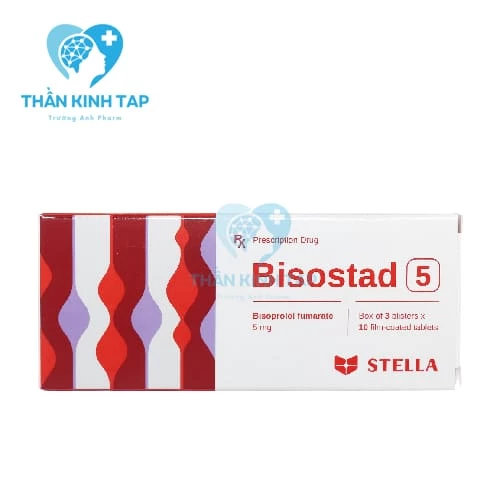 Bisostad 5  - Thuốc kiểm soát tăng huyết áp